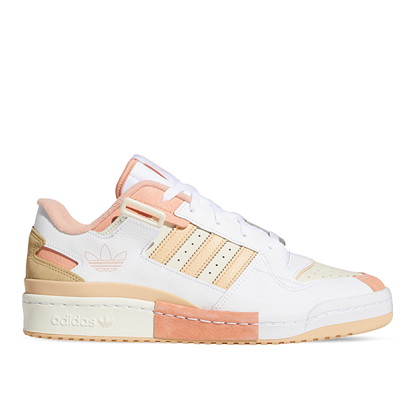 adidas forum exhibit low blanc