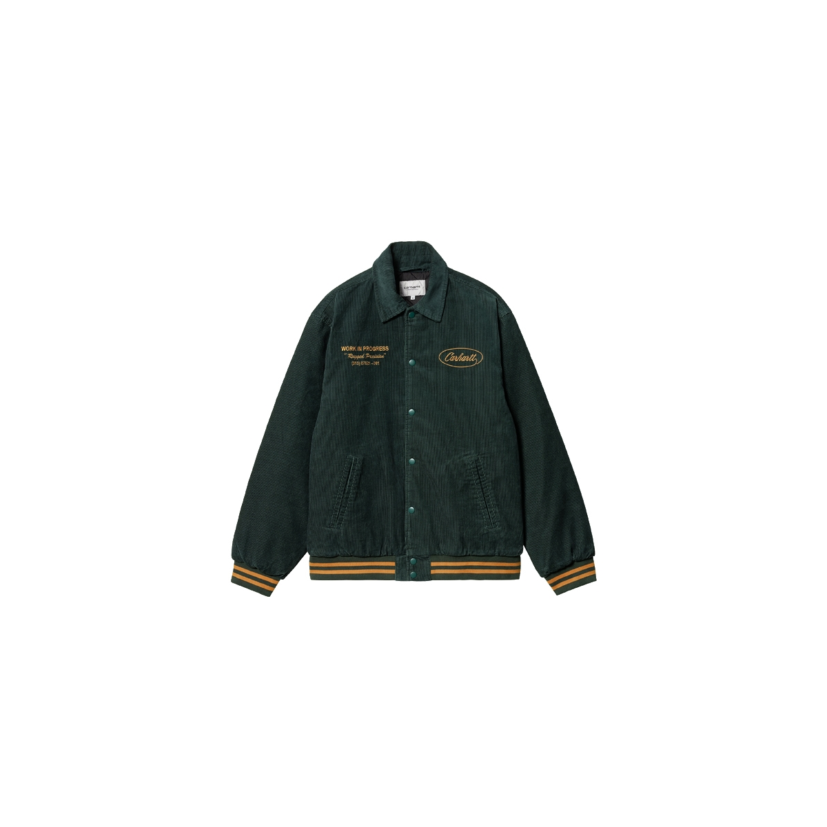 Carhartt Wip Letterman Jacket Green IMPACT PREMIUM | IMPACT PREMIUM