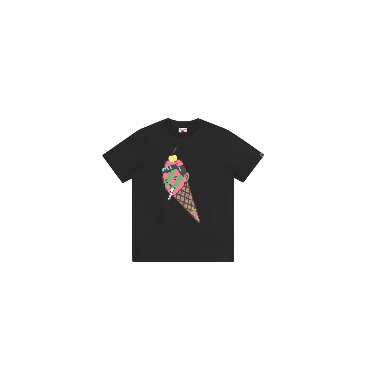 Tシャツ Fucking Awesome Cherub Fart Tee BLACK